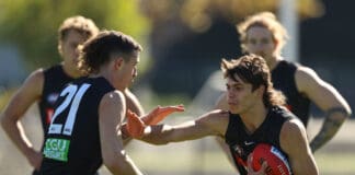 Collingwood Magpies Training Session