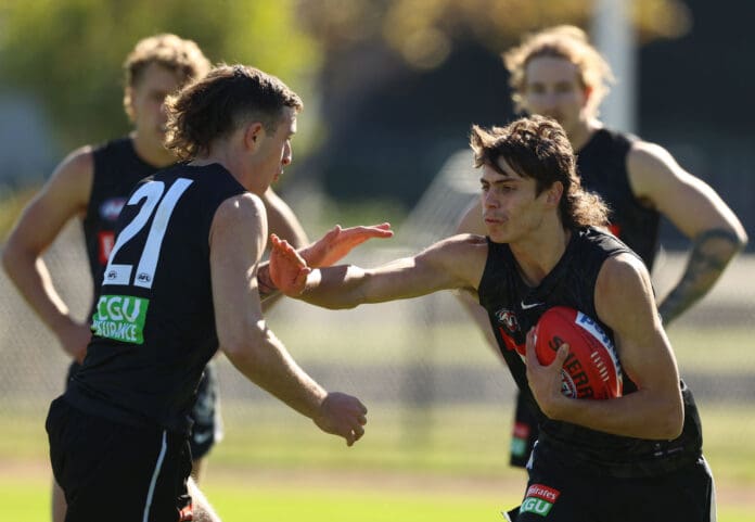 Collingwood Magpies Training Session