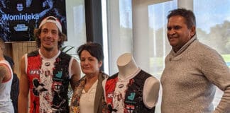 Nicky Winmar's 2021 St Kilda FC Indigenous jumper