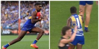 Eagles forward Liam Ryan in hot water for middle finger gesture