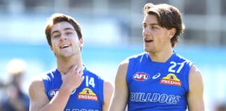 AFL trade news: Two Victorian clubs linked to Dogs midfielder