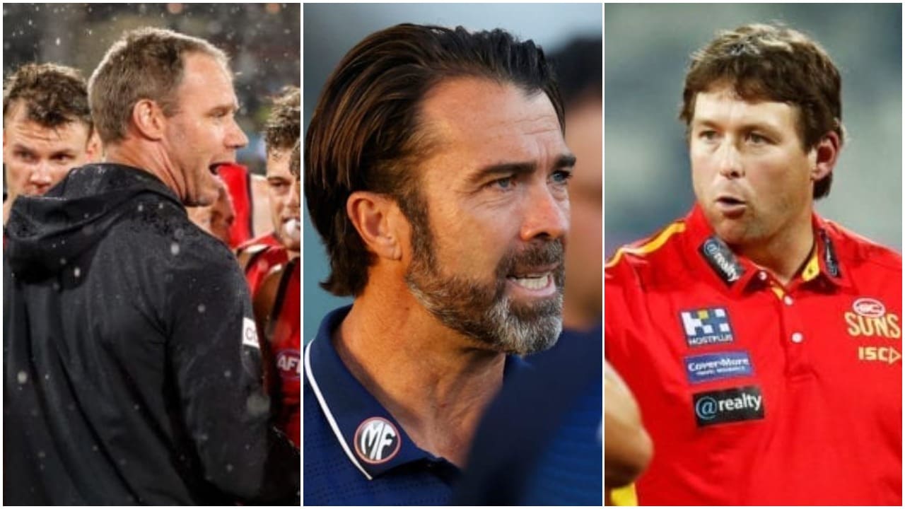 Ranking the AFL coaches under the most pressure heading into 2022 AFL