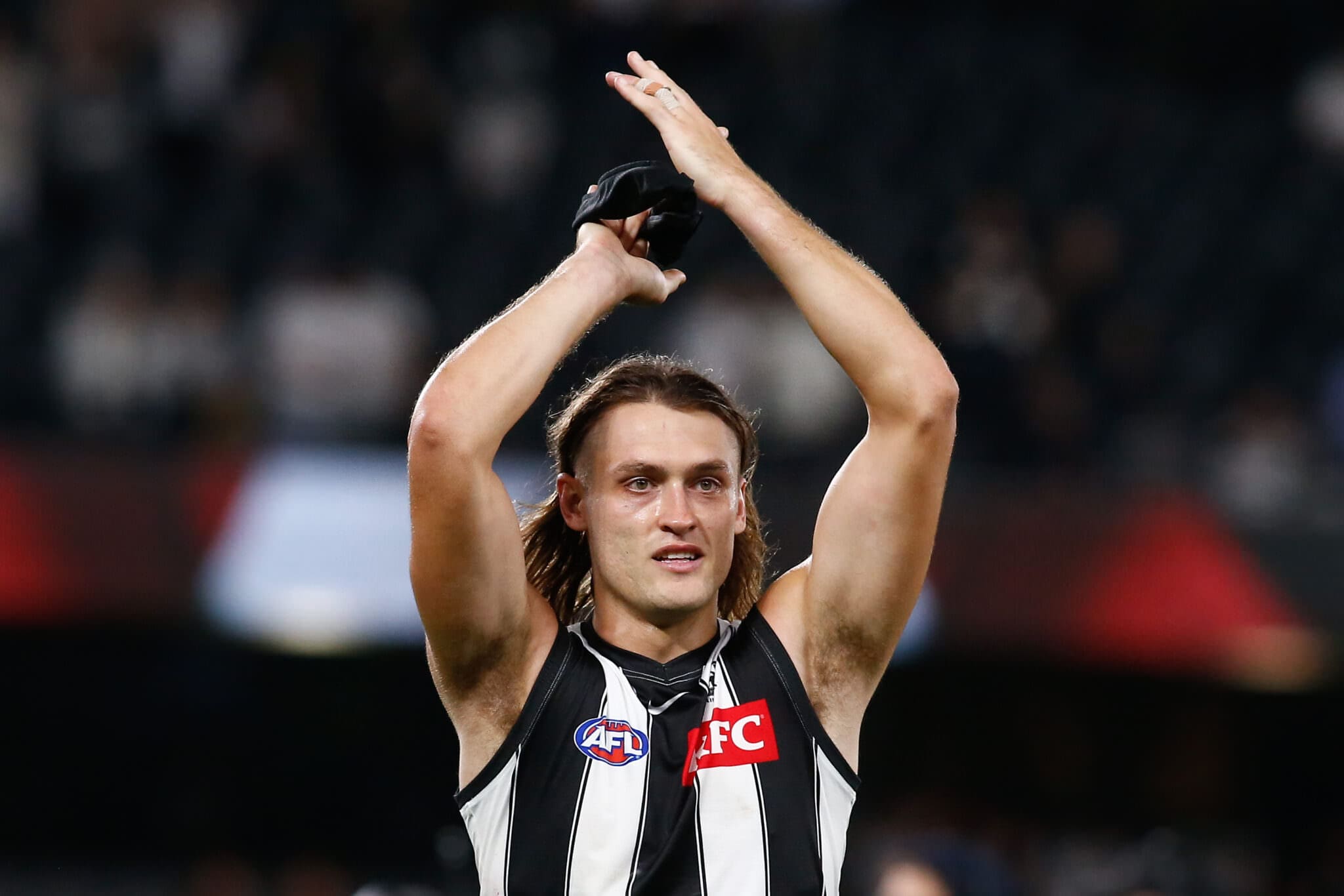 "There was some concern" Star Magpie Darcy Moore almost missed semi