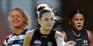AFLW 22Under22 team revealed: 10 first-timers, gun Tiger named skipper