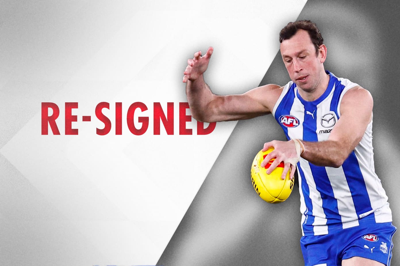 Veteran ruckman Todd Goldstein ties future to Roos - AFL News - Zero Hanger