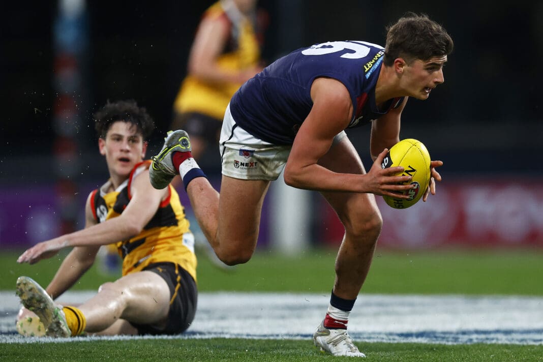 Pair of top AFL draft prospects Harry Sheezel and Wardlaw