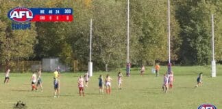 Ireland posts absolutely insane score in AFL Europe championships