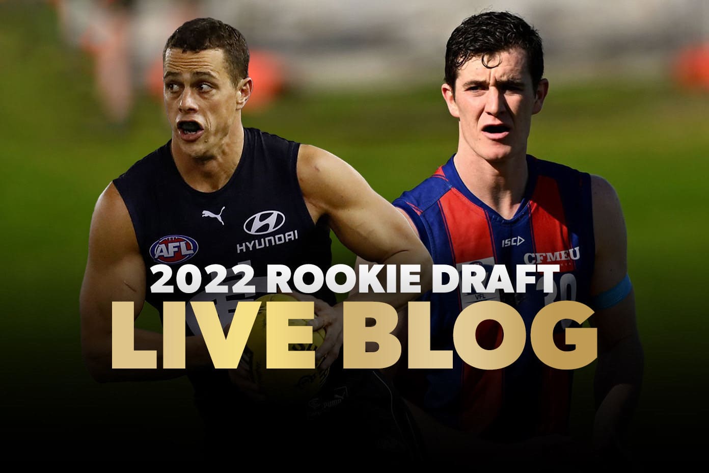 Secondchances and surprise picks 2022 AFL Rookie Draft sees 27 players selected AFL News