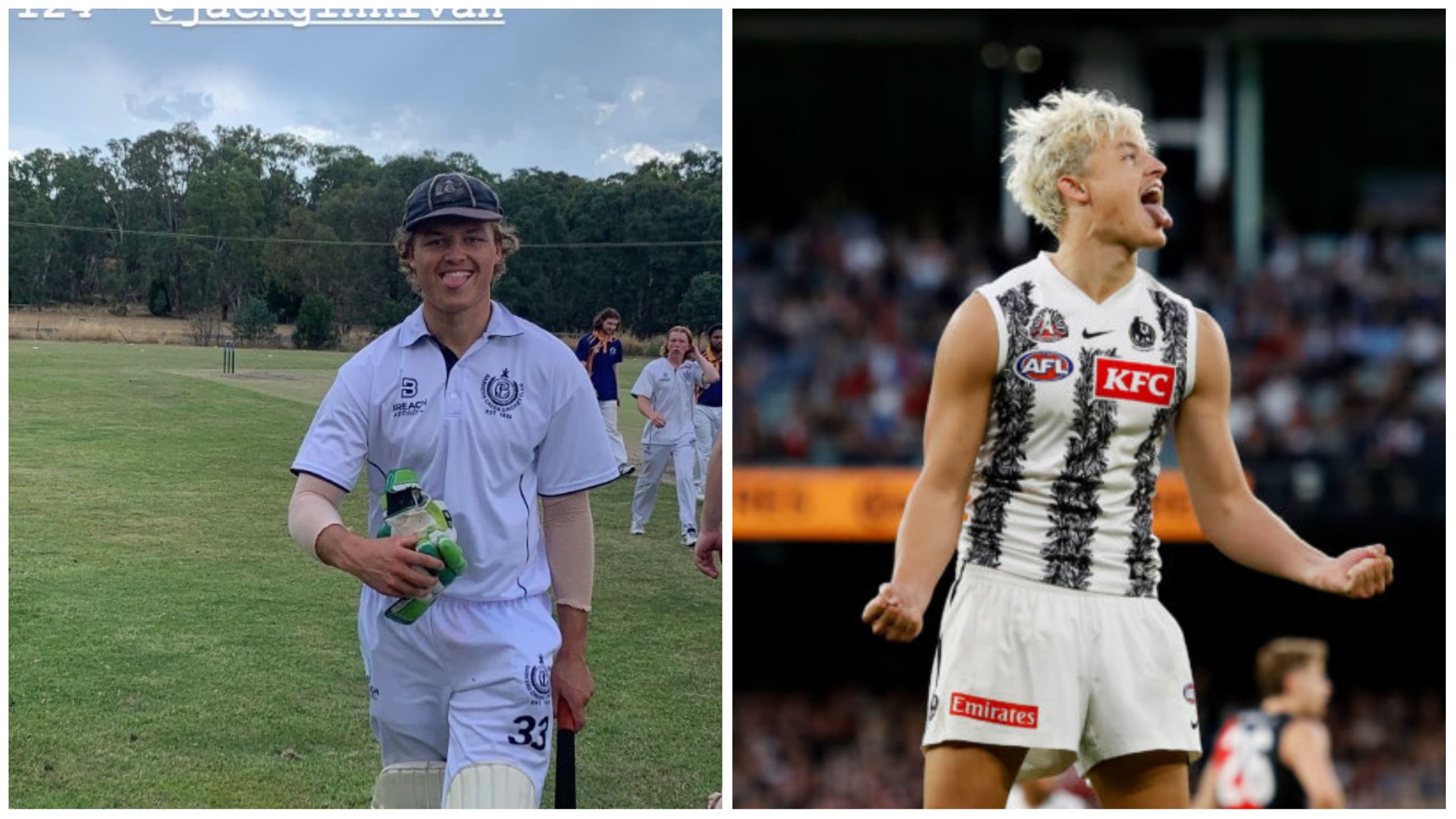 Collingwood gun Jack Ginnivan impresses with stunning local cricket