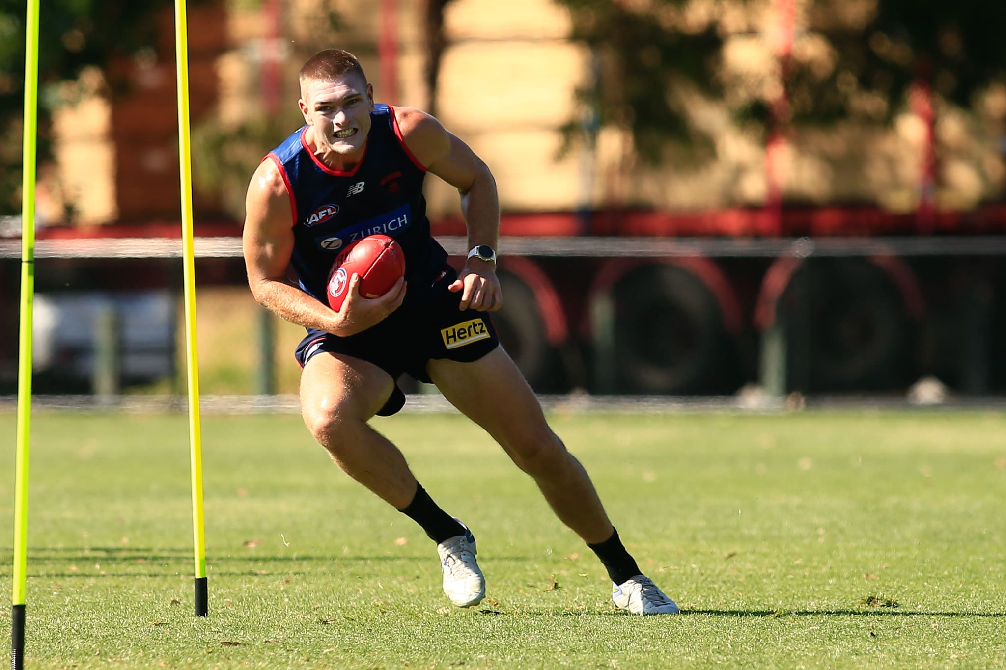 Contracted Melbourne tall potentially "up for grabs" to rival clubs: AFL trade news