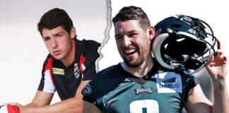 Former AFL player Arryn Siposs' incredible journey from St Kilda to the NFL Super Bowl