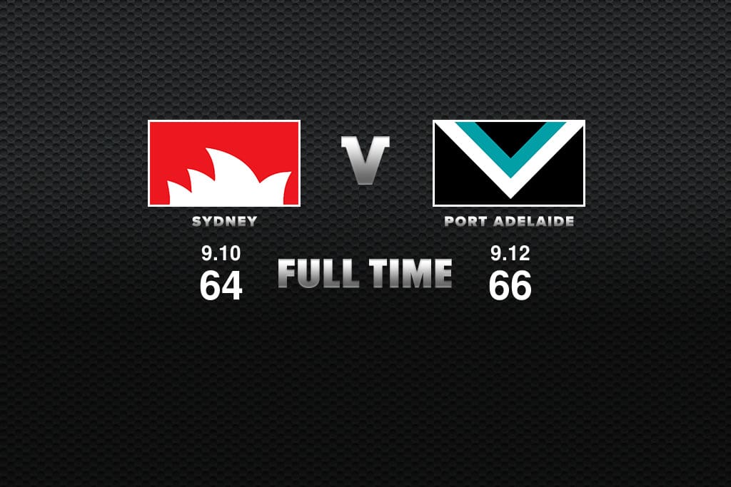 FULL TIME Sydney Vs Port Adelaide Round 4 2023 AFL News Zero Hanger full-time-sydney-vs-port-adelaide-round-4-2023-afl-news-zero-hanger