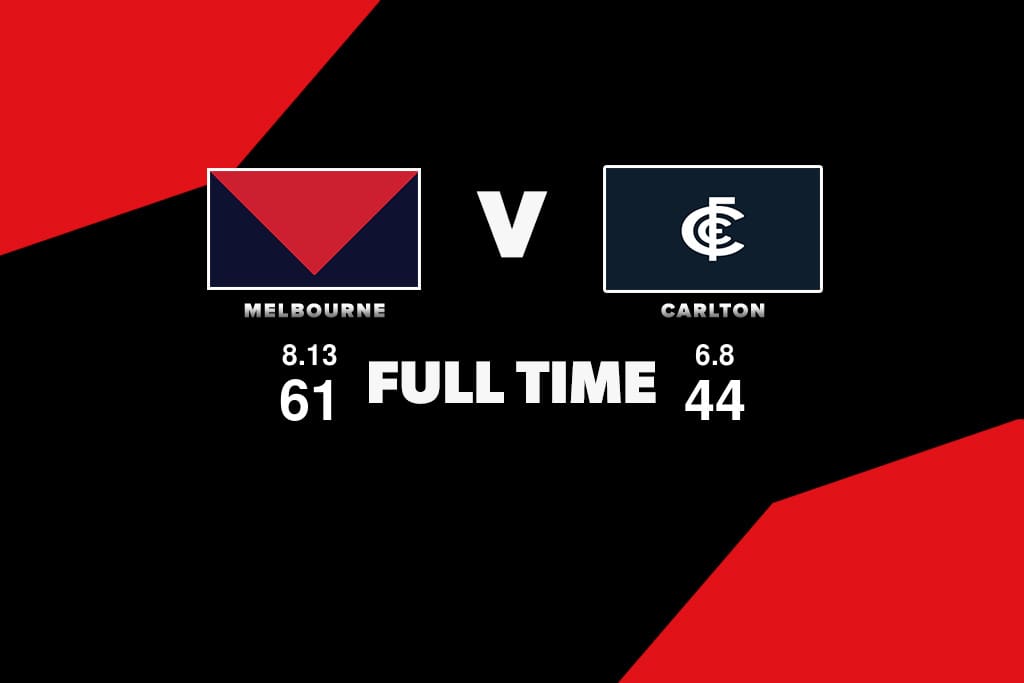FULL TIME Melbourne vs Carlton Round 12, 2023 AFL News Zero Hanger
