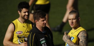 Cotchin backs Hardwick to be coaching in 2024, but flags different role that would suit old mentor