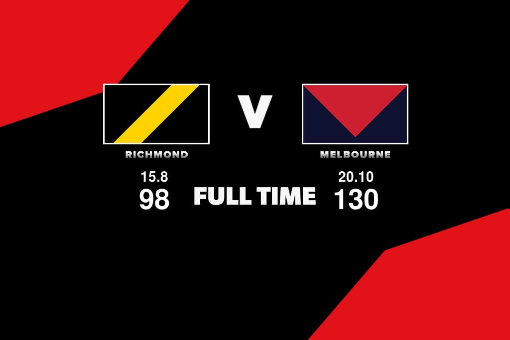 FULL TIME Richmond vs Melbourne Round 20, 2023 AFL News Zero Hanger