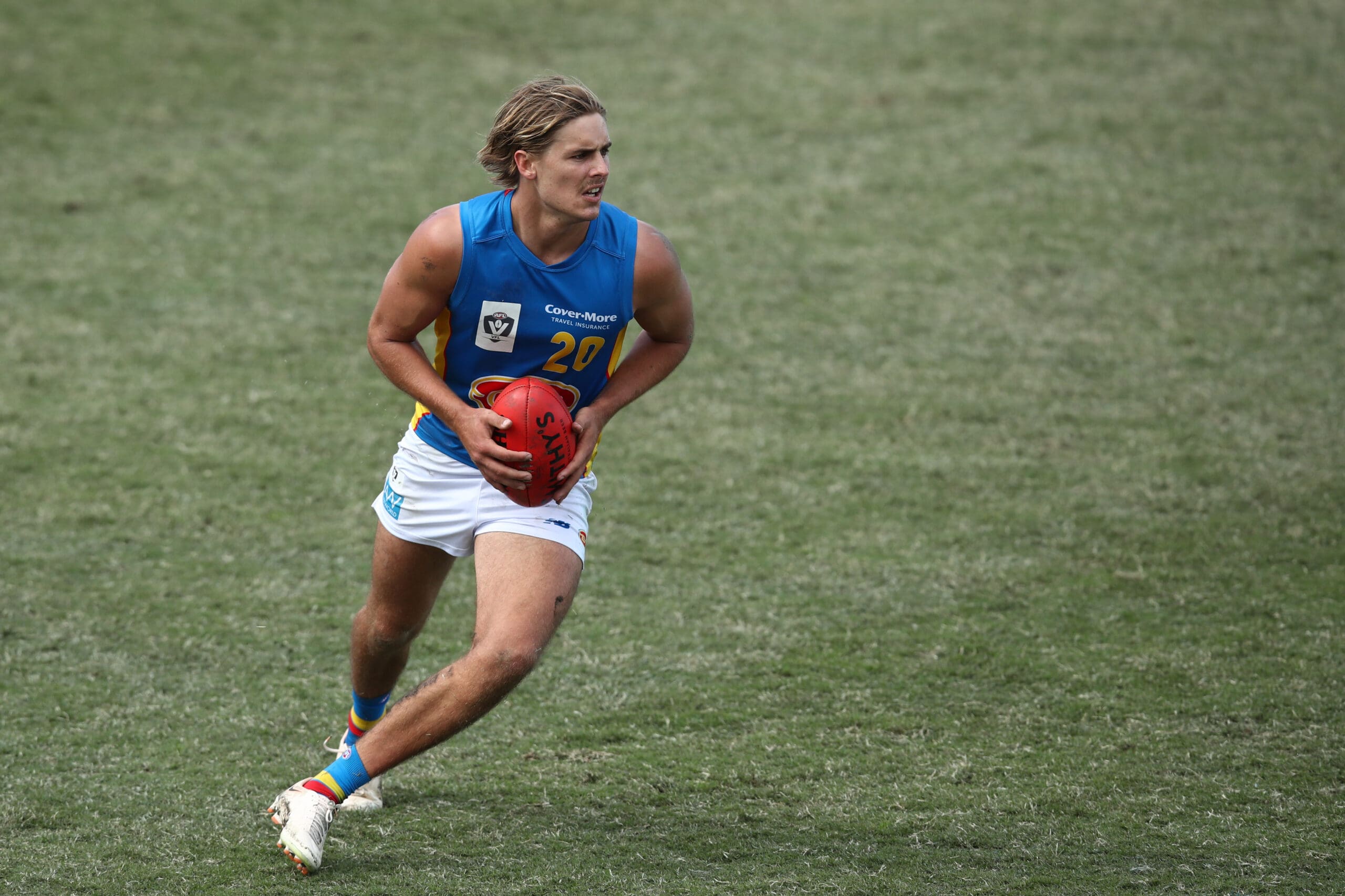The Suns leave the field after a win during the 2023 AFL Round 12 News Photo - Getty Images