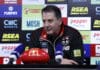 Ross Lyon berates Marvel Stadium ground management, commends maligned star