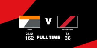 FULL TIME: GWS vs Essendon - Round 23, 2023