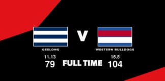 FULL TIME: Geelong vs Bulldogs - Round 24, 2023