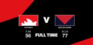 FULL TIME: Sydney vs Melbourne - Round 24, 2023