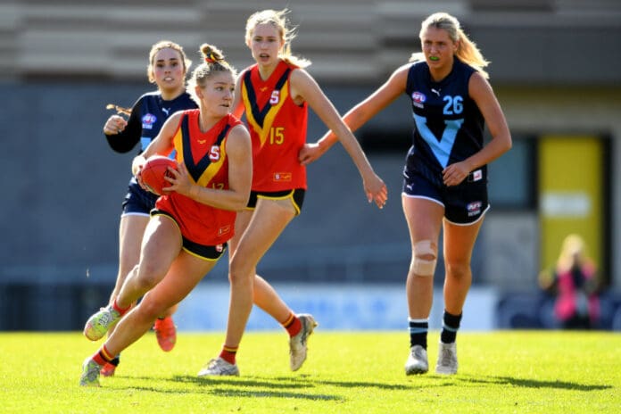 Vic Metro v SA - 2023 AFLW National Championships