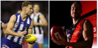 Essendon recruit denies big-money move was leading lure in North Melbourne exit