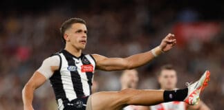 "It's going to be hard to keep his spot": Collingwood forward under the pump after lacklustre showing