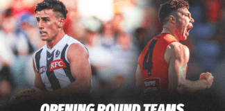 Opening Round Team Line-Ups