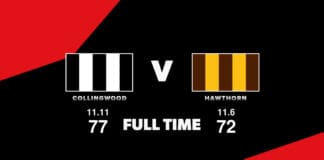 FULL TIME: Collingwood vs Hawthorn - Round 4, 2024