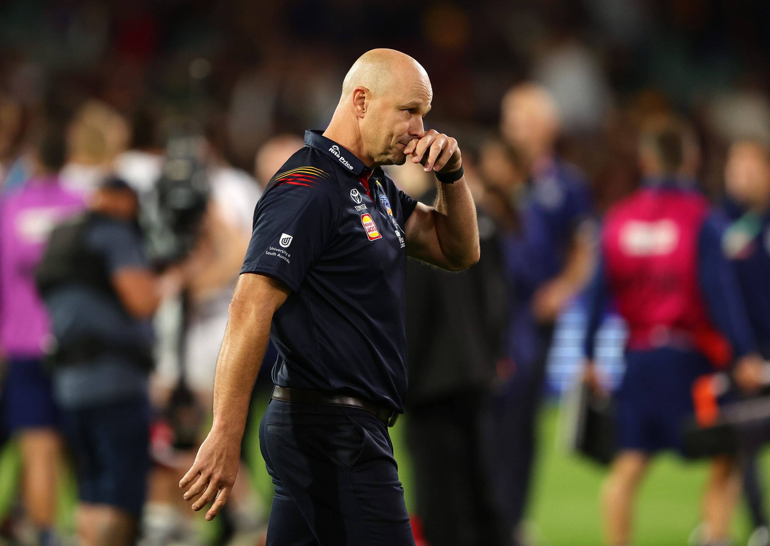 "We look so far off": Crows coach's honest response to latest loss
