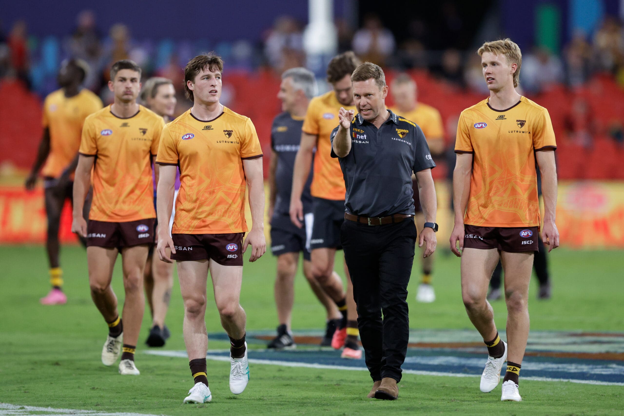 Mitchell's scathing review of "completely unacceptable" Hawthorn performance