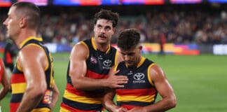 Adelaide forward Josh Rachele speaks on costly 'errors' in Essendon clash