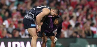 Blues clarify latest injury setback as in-demand defender subs out