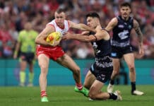 AFL MRO: Gun Swan charged for striking