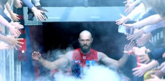 Melbourne captain Max Gawn reveals "weird" pre-game conversation with coach
