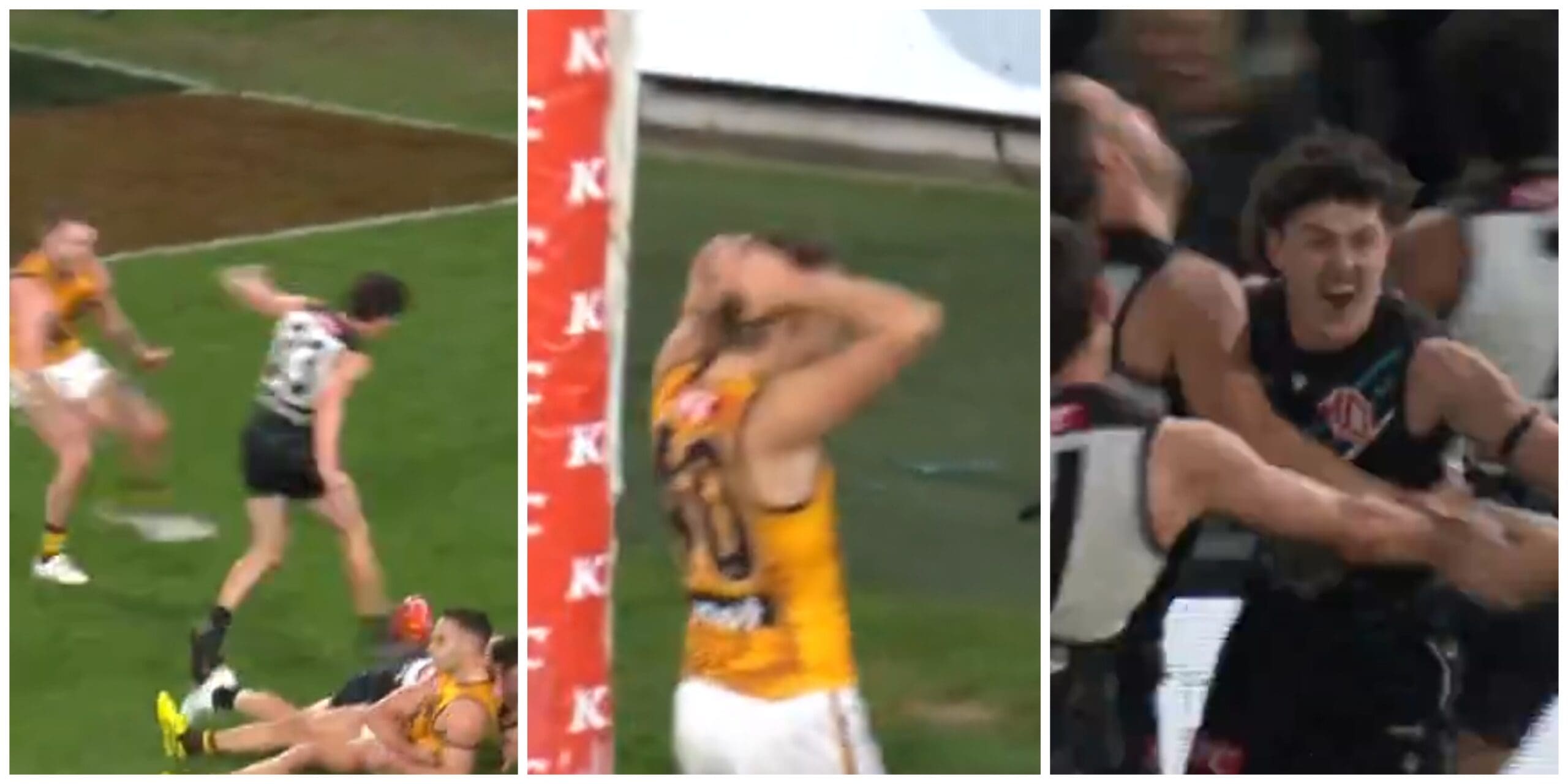 "BACK FROM THE CLOUDS": Port Adelaide match-winning goal stuns to give ...