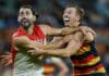 AFL Rd 14 -  Adelaide v Sydney