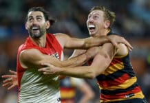 AFL Rd 14 -  Adelaide v Sydney