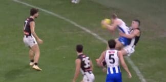 AFL MRO: Is the milestone Magpie in trouble for this tackle?