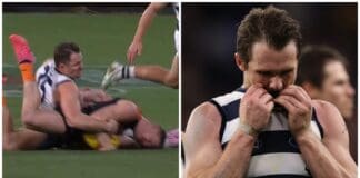 AFL MRO: The potential outcome for Geelong captain Patrick Dangerfield for dangerous tackle on Sam Walsh