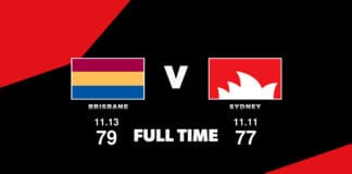 FULL TIME: Brisbane vs Sydney - Round 19, 2024