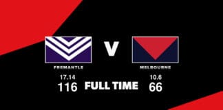 FULL TIME: Fremantle vs Melbourne - Round 19, 2024