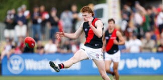Former top 10 draft pick one of two Essendon youngsters to re-sign