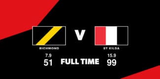 FULL TIME: Richmond vs St Kilda - Round 22, 2024