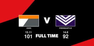 FULL TIME: GWS vs Fremantle - Round 23, 2024