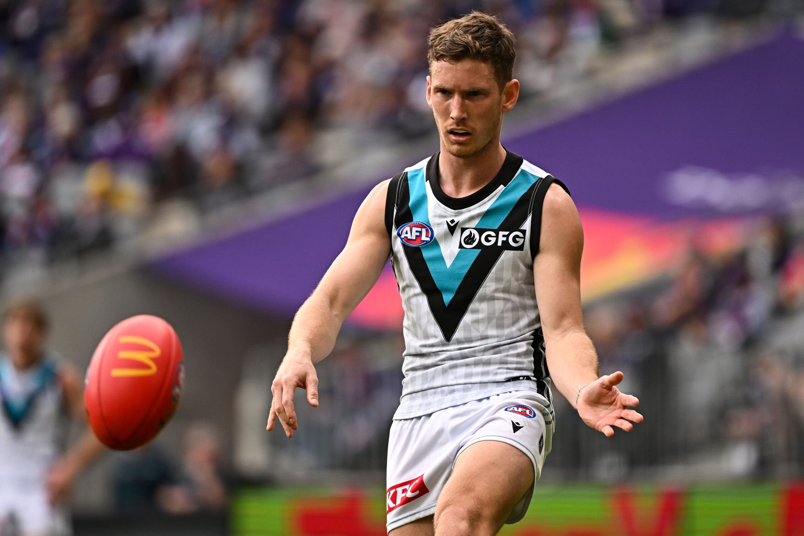 Injury blow to Port Adelaide's backline, star hampered on eve of finals