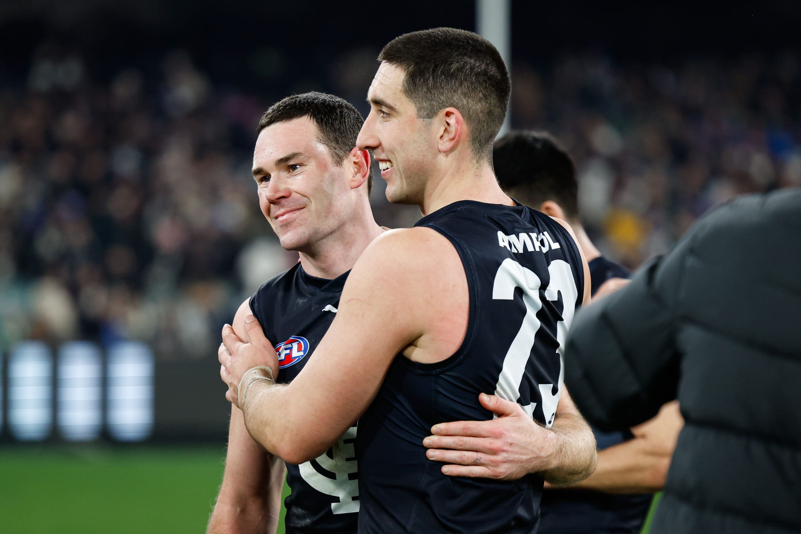 Carlton defender signs monster deal