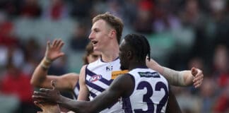 Fremantle key forward tipped to have dodged serious setback