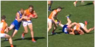 AFL MRO: Star Bulldog's finals return in doubt following dangerous tackle