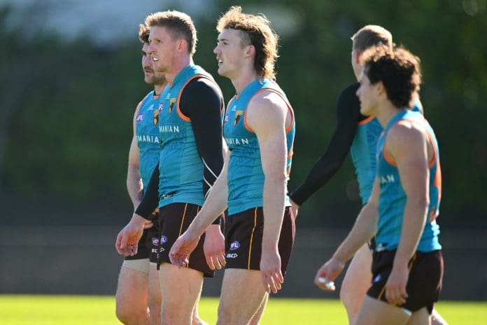 Hawthorn coach weighs in on potential backline squeeze